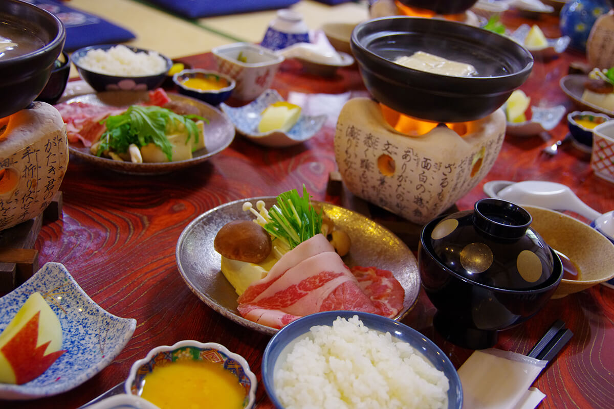 ランチ　ひめしゃがの湯